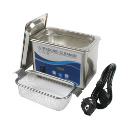 Limpador ultrassônico digital JIQI - Limpeza inteligente para óculos, joias...